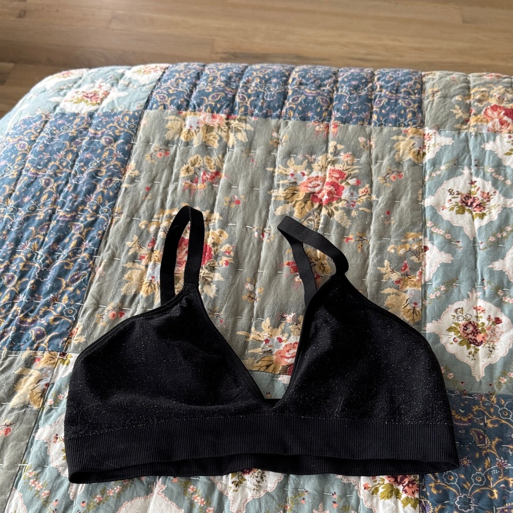 Bombas Black Sparkle Bralette